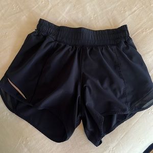 Navy 2 4” lululemon shorts